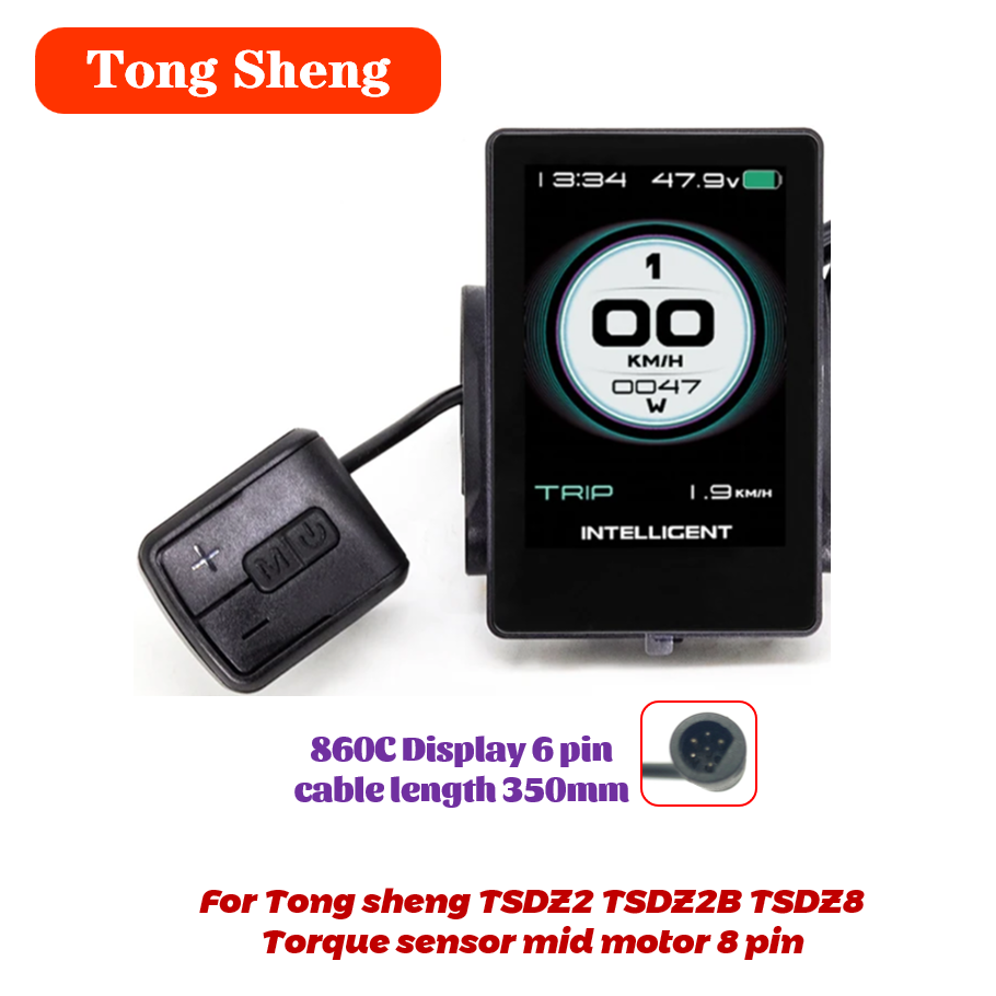 Tongsheng TSDZ2 TSDZ2B acelera - Tongsheng Tsdz2B Mid Drive Motor reseña y precio
