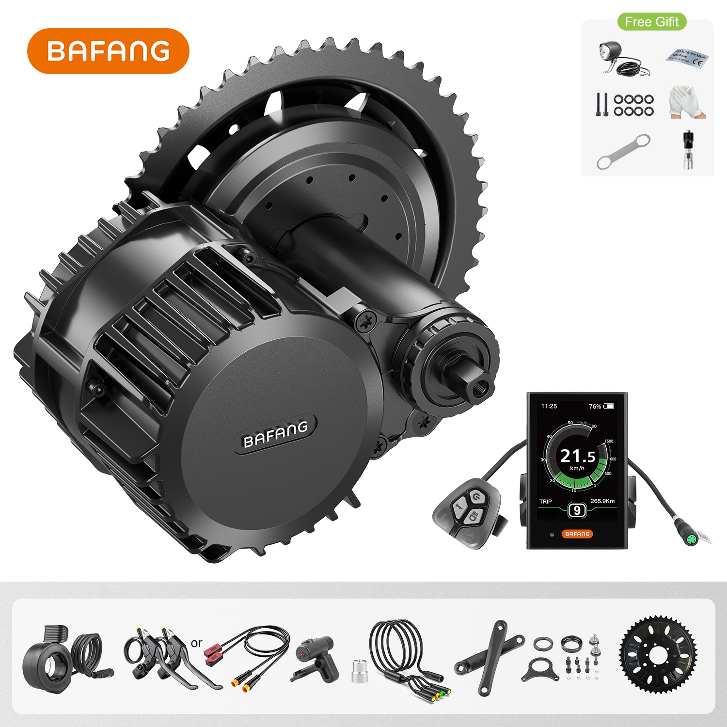 Bafang G320 48V 52V 1000W BBSH - Mid Drive Motor Kit 52V 1000W reseña y precio