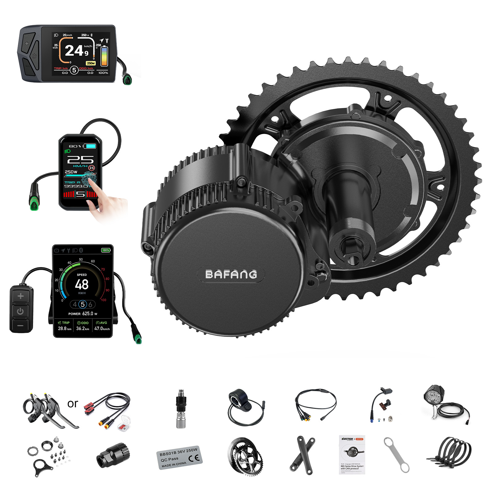 [Envío Local en EE. UU.] Kit d - Mid Drive Motor Kit 52V 1000W reseña y precio