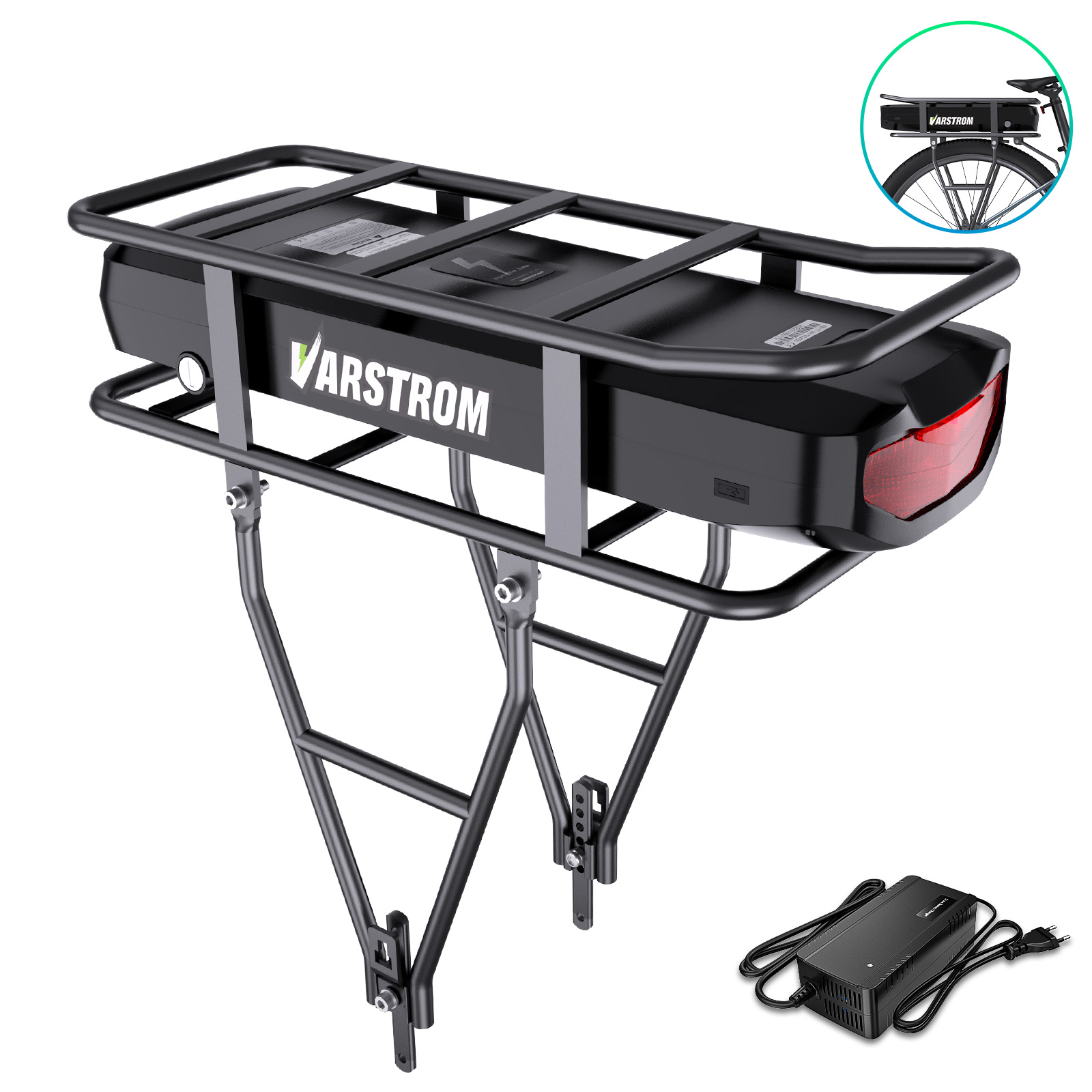 Batería para portabicicletas e - Ebike Battery 48V 20Ah Hailong reseña y precio