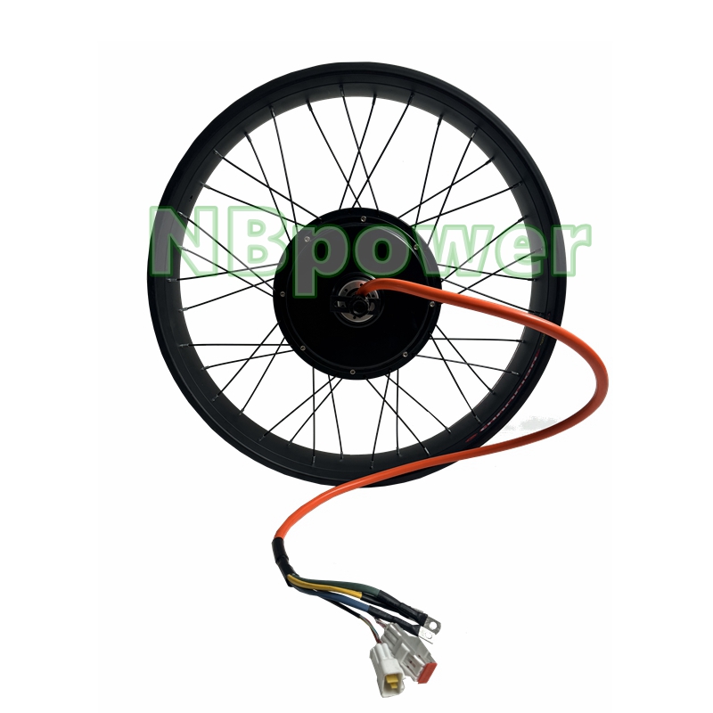 NBpower QS205 72V 5000W 170/19 - 72V 5000W Hub Motor Kit reseña y precio