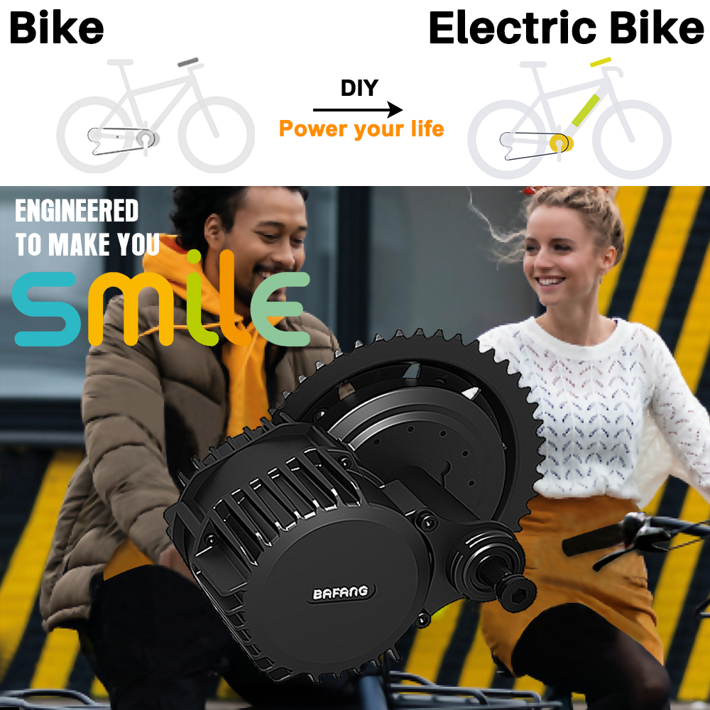 Kits de Conversión de Motor de - Mid Drive Motor Kit 52V 1000W reseña y precio