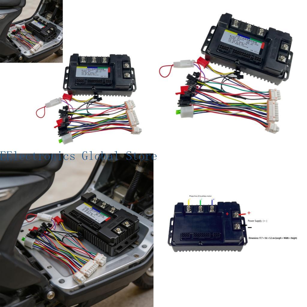 Controlador ondas sinusoidales - Sine Wave Controller 48V 72V 80A reseña y precio
