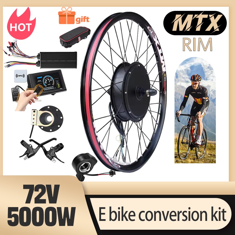 Kit de conversión de bicicleta - Ebike Conversion Kit 72V 3000W reseña y precio